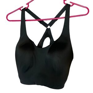 Athleta 40C Black Advance Sports Bra